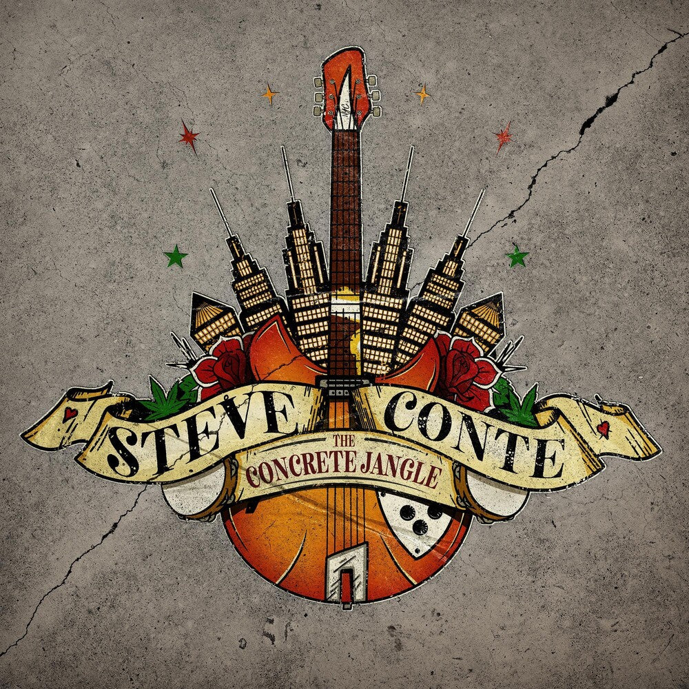 the album cover for Steve Conte - Concrete Jangle [Record Store Day] 
