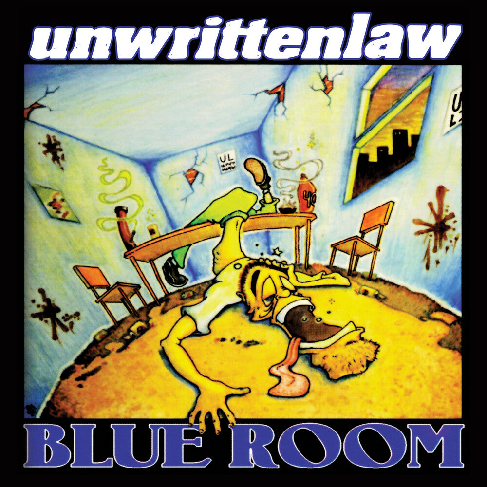 the album cover for Unwritten Law - Blue Room (Blue) [Colored Vinyl] [Record Store Day] 