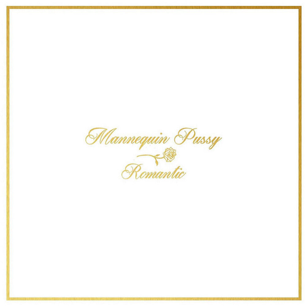 the album cover for Mannequin Pussy - Romantic - Grey / Blue (Blue) [Colored Vinyl] (Gry)
