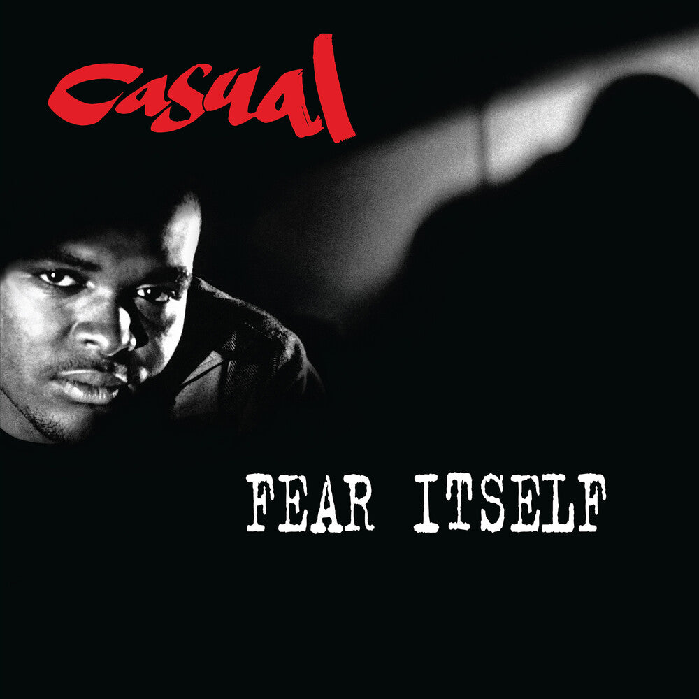 the album cover for Casual - Fear Itself (Blk) [Clear Vinyl] (Red) [Record Store Day] 