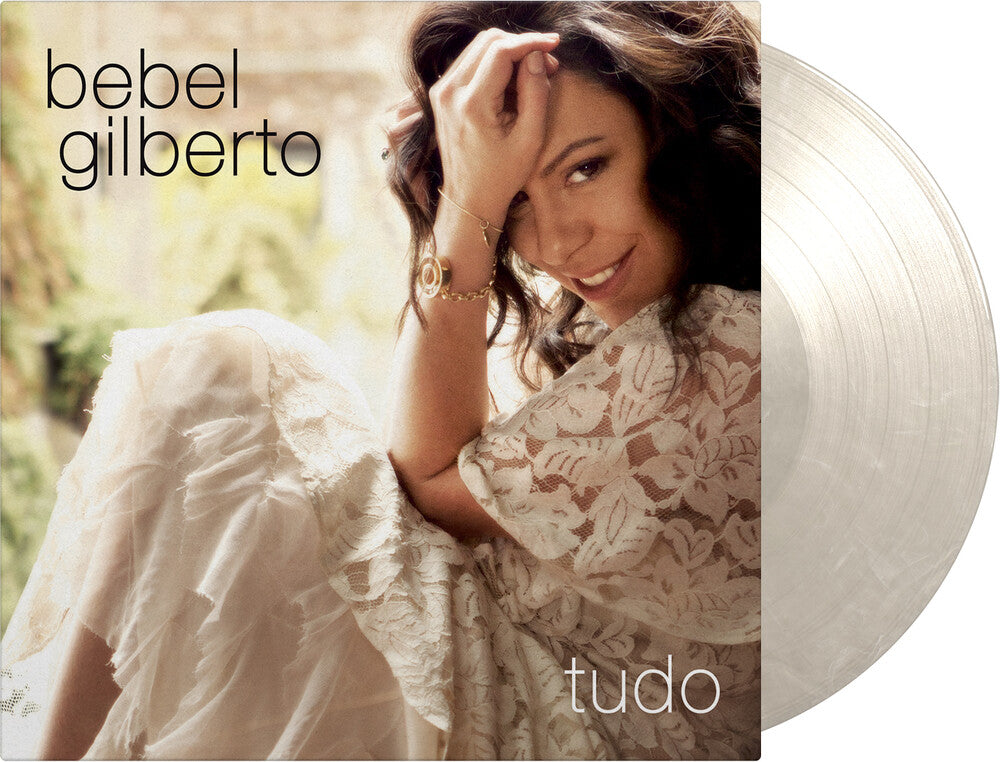 the album cover for Bebel Gilberto - Tudo (Rsd) [Colored Vinyl] [180 Gram] [Record Store Day] (Wht) 