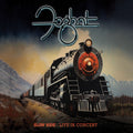 the album cover for Foghat - Slow Ride: Live In Concert