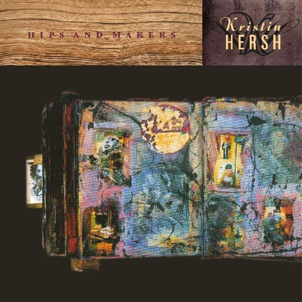 the album cover for Kristin Hersh - Hips And Makers [Clear Vinyl] (Grn) [Record Store Day] (Aniv) 