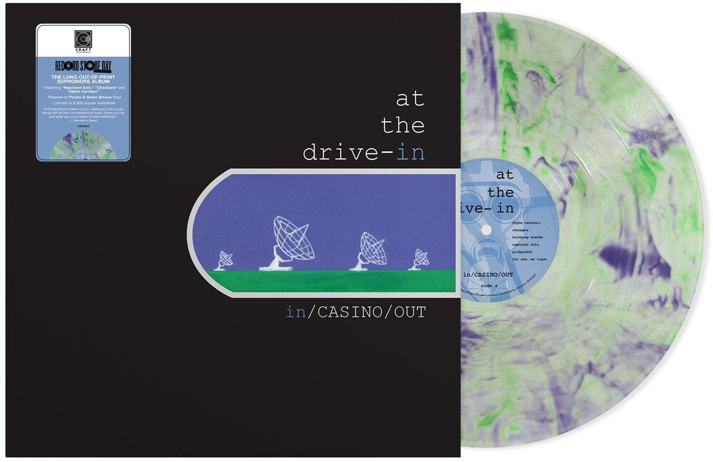 the album cover for At The Drive-In - In/Casino/Out [Record Store Day] 