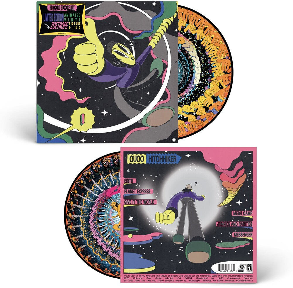 the album cover for Cuco - Hitchhiker (Ep) [Record Store Day] 