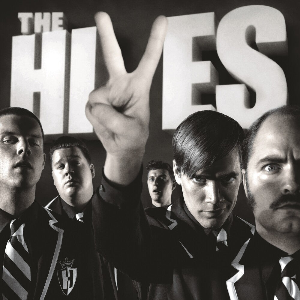 the album cover for Hives - Black And White Album [Record Store Day] 