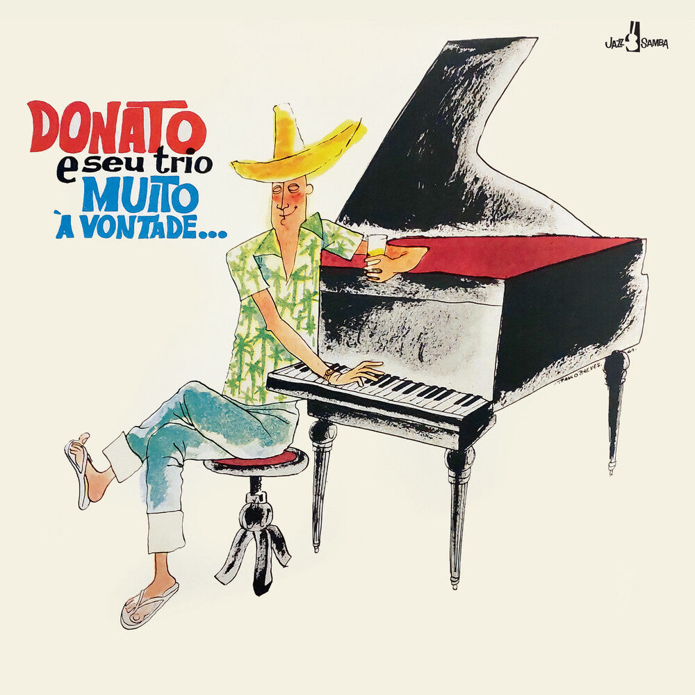 the album cover for Donato, Joao - Muito A Vontade - Limited 180gm Vinyl with Bonus Tracks