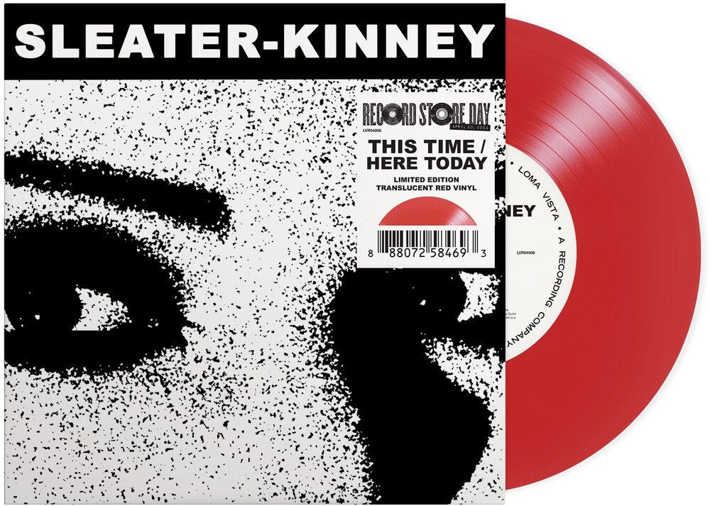 the album cover for Sleater-Kinney - This Time / Here Today [Record Store Day] 