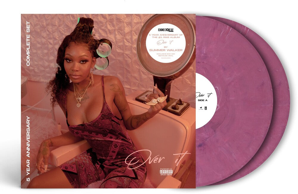 the album cover for Summer Walker - Over It (Complete Set) [Record Store Day] 