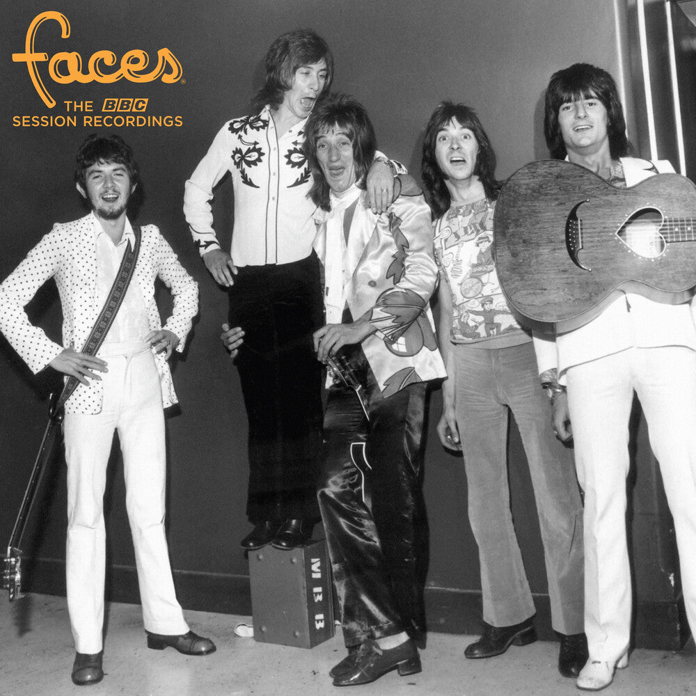 the album cover for Faces - Bbc Session Recordings [Clear Vinyl] (Ofgv) [Record Store Day] 