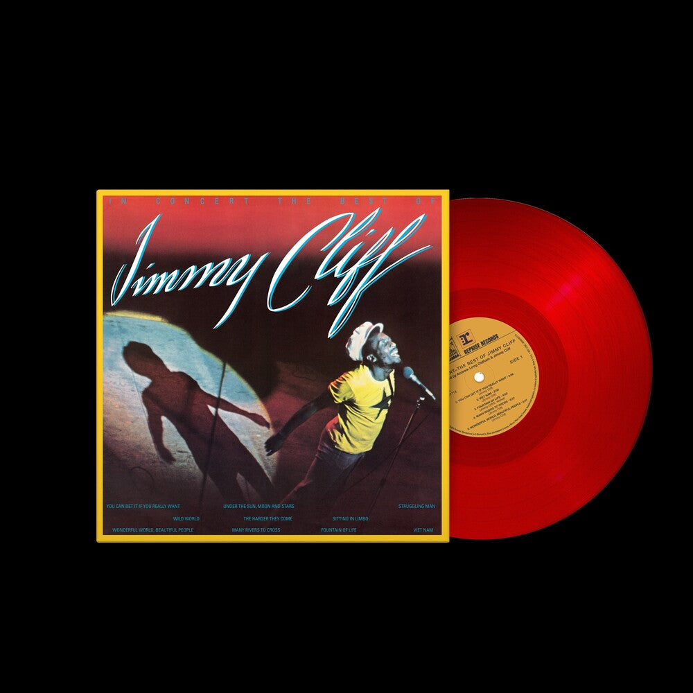 the album cover for Jimmy Cliff - In Concert: The Best Of Jimmy Cliff [Clear Vinyl] (Ofgv) 