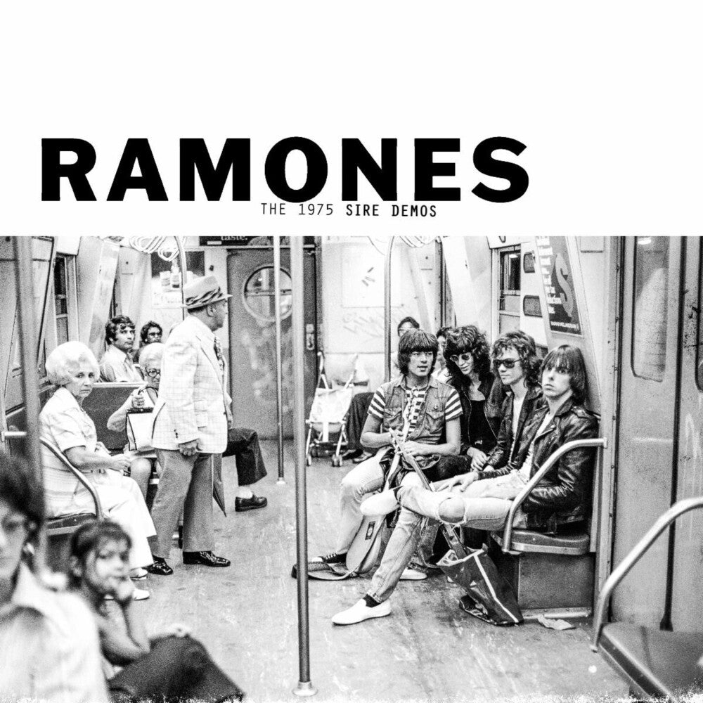 the album cover for Ramones - 1975 Sire Demos [Clear Vinyl] (Ofgv) [Record Store Day] (Spla) 
