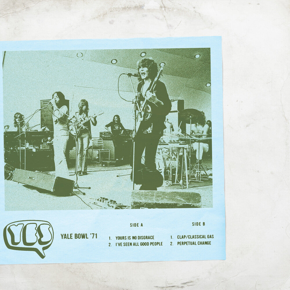 the album cover for Yes - Yale Bowl '71 (Ofgv) [Record Store Day] 