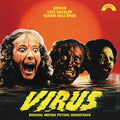 the album cover for Goblin / Gianni Dell'orso  (Colv) (Cvnl) (Ltd) - Virus [Indie Exclusive] O.S.T. [Colored Vinyl] [Clear Vinyl] [Limited Edition] (Org) [Indie Exclusive]