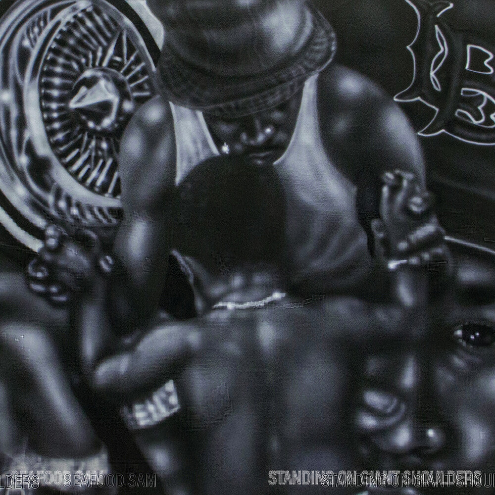 the album cover for Seafood Sam - Standing On Giant Shoulders