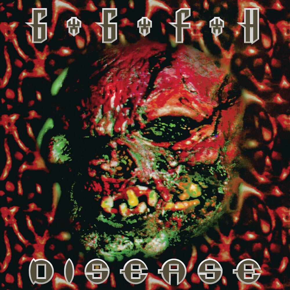 the album cover for GGFH - Disease [Colored Vinyl] (Red)