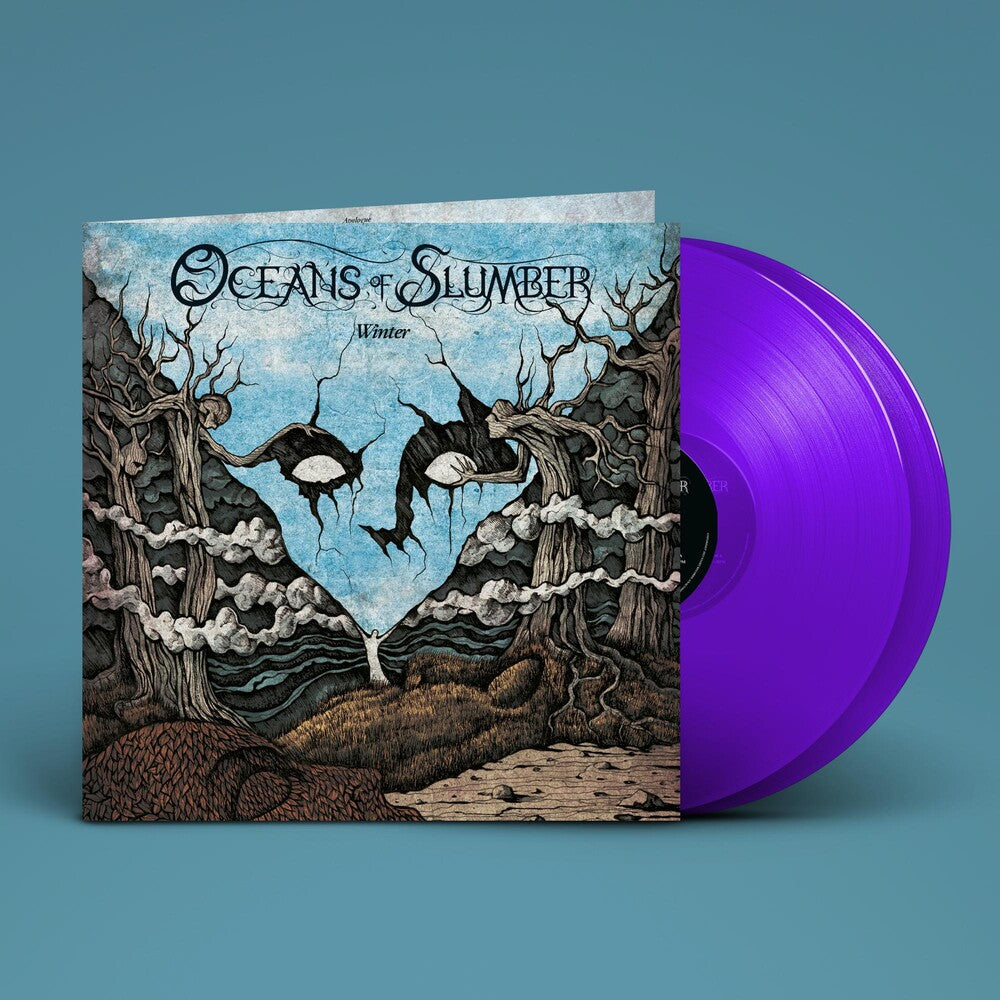 the album cover for Oceans of Slumber - Winter [Clear Vinyl] (Purp)