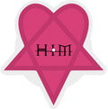 the album cover for Him - Bury Me Deep Inside Your Heart/Poison Girl [Limited Edition] 