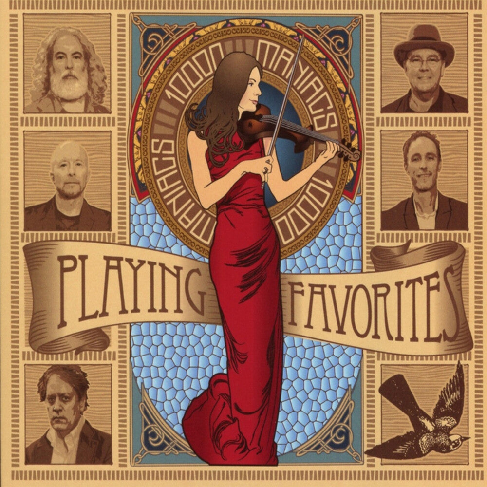 the album cover for 10,000 Maniacs - Playing Favorites 