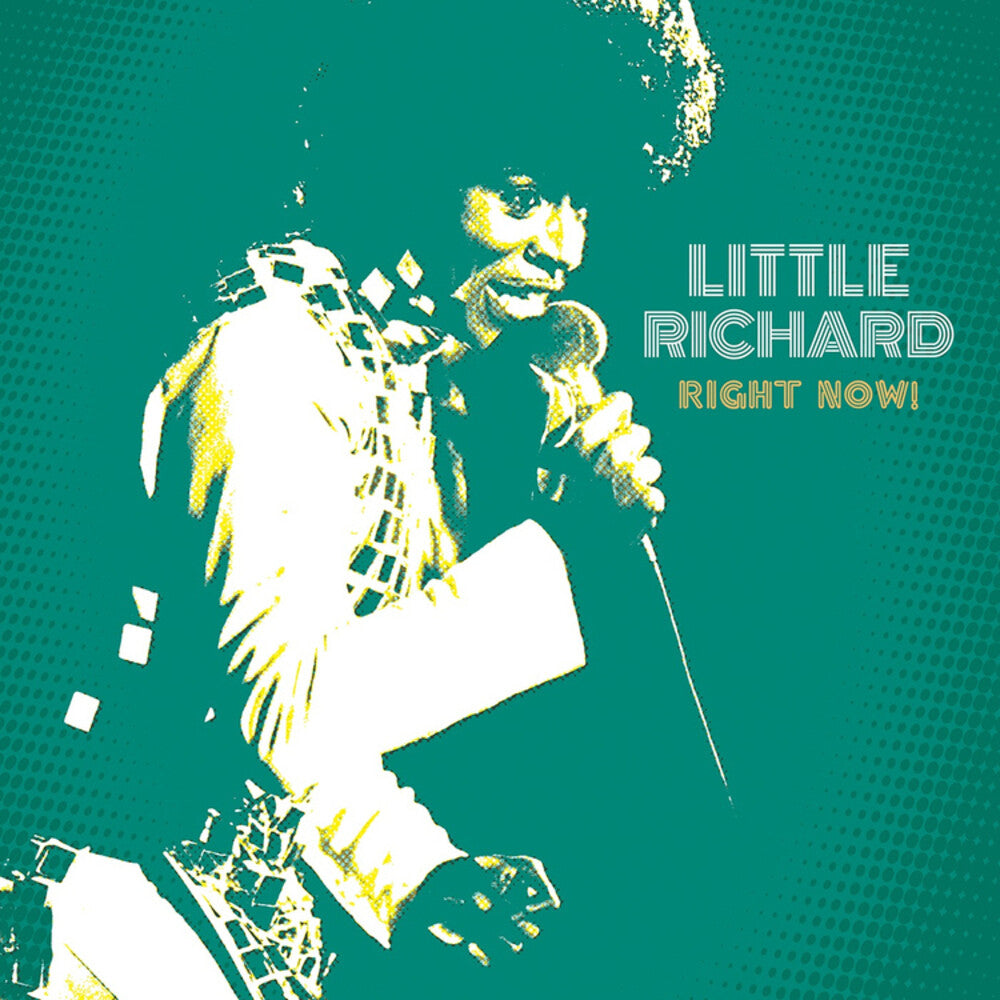 the album cover for Little Richard - Right Now! [Record Store Day]