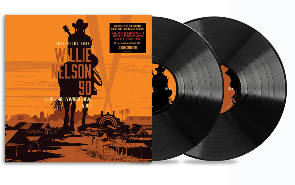 the album cover for Willie Nelson - Long Story Short: Willie Nelson 90 - Live At (Ofv) 