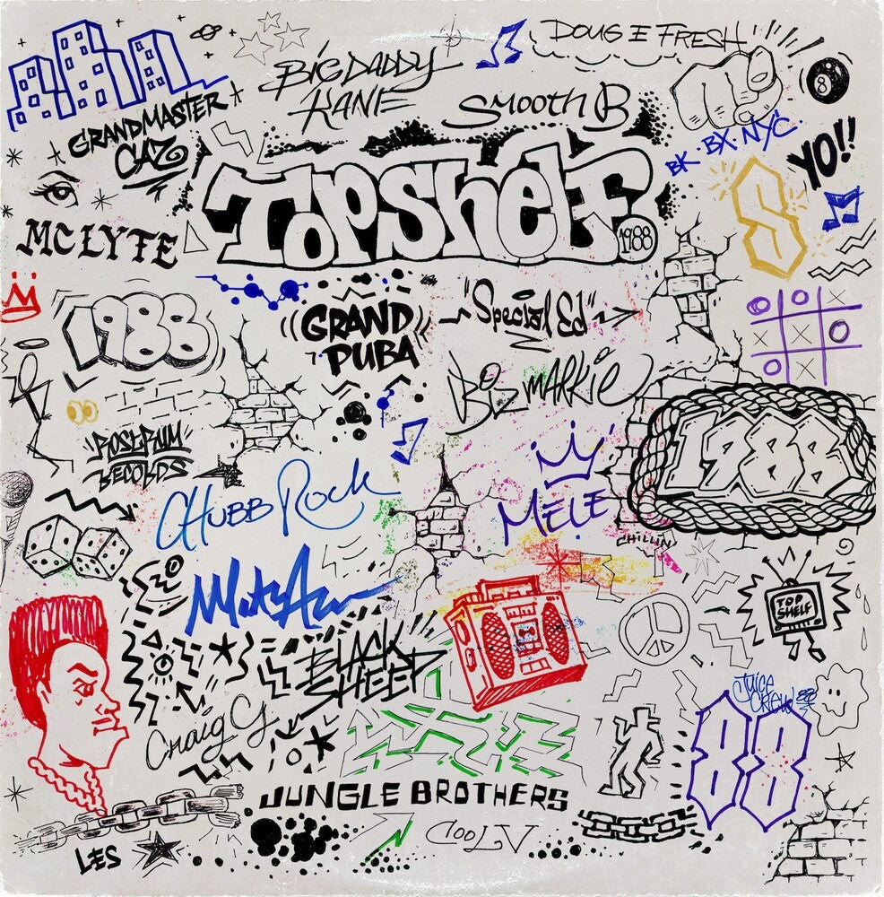 the album cover for Top Shelf 1988 / Various - Top Shelf 1988 (Rsd) Various [Record Store Day] 