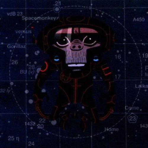 the album cover for Space Monkey Vs Gorillaz - Space Monkeys Vs Gorillaz: Laika Come Home