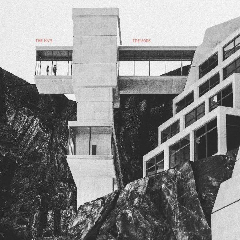the album cover for Kvb - Tremors [Clear Vinyl] (Red)