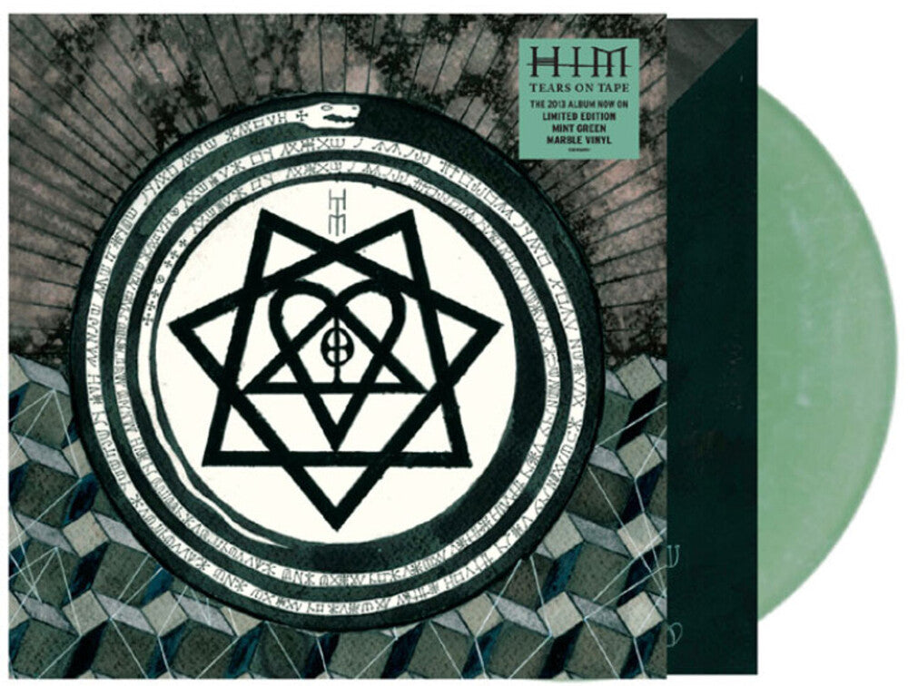 the album cover for Him - Tears On Tape