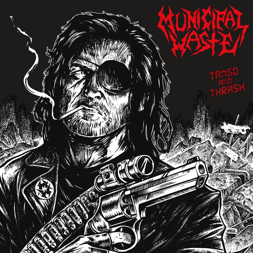 the album cover for Municipal Waste - Tango & Thrash