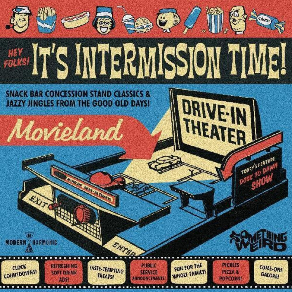 the album cover for Something Weird - Hey Folks It's Intermission Time (Brwn) [Colored Vinyl]