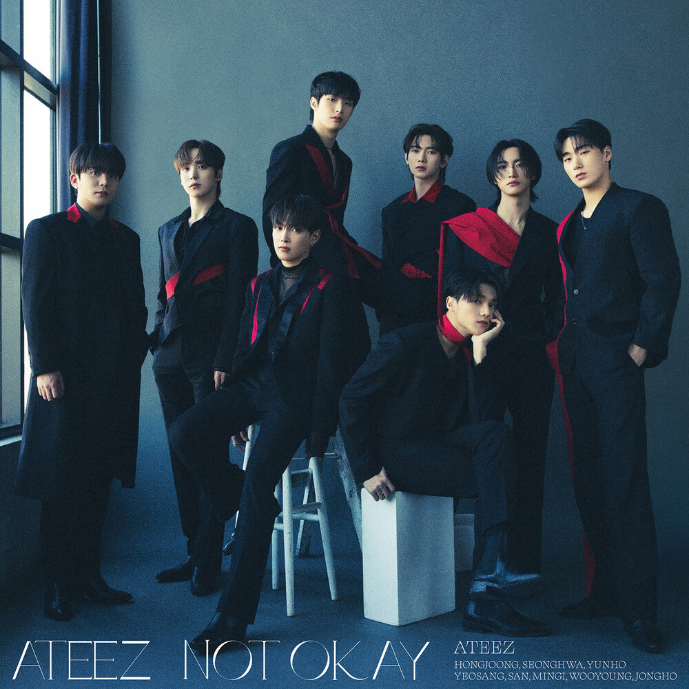 the album cover for Ateez - Not Okay (Standard Edition)