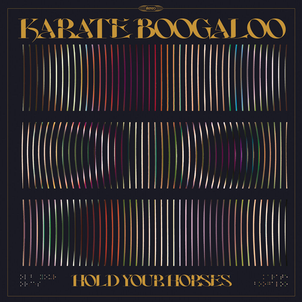 the album cover for Karate Boogaloo - Hold Your Horses [Colored Vinyl] (Grn)