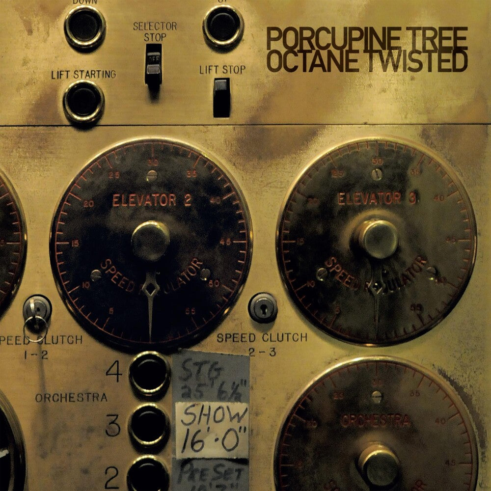 the album cover for Porcupine Tree - Octane Twisted