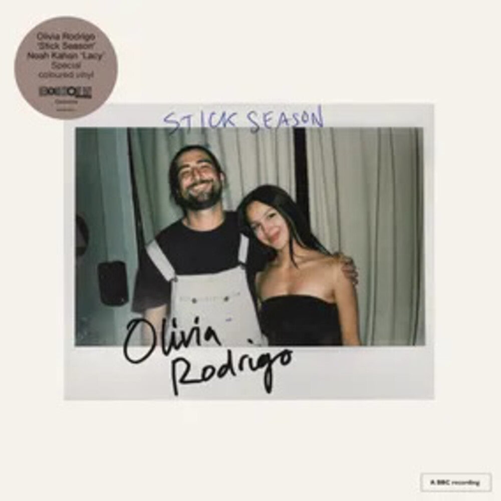 the album cover for Olivia Rodrigo & Noah Kahan - Stick Seasons / Lacy