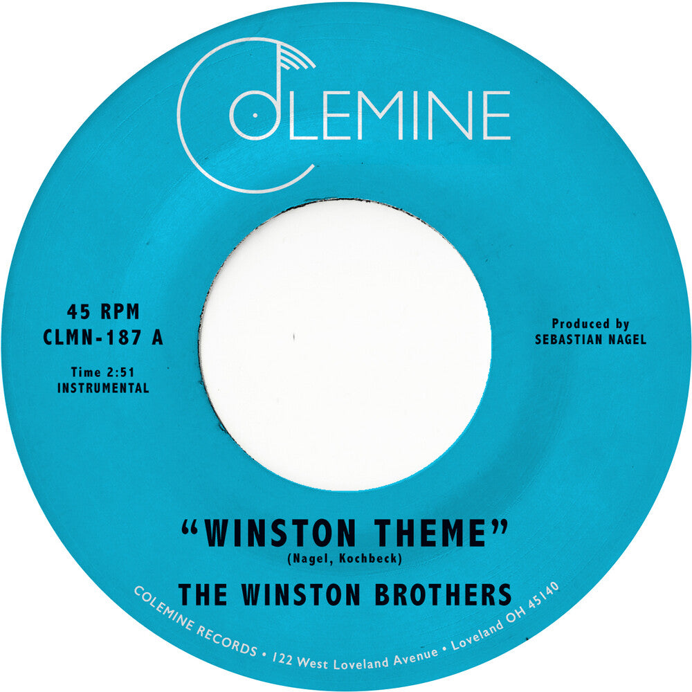 the album cover for Winston Brothers - Winston Theme [Colored Vinyl] (Can)