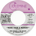 the album cover for Ben Pirani - More Than A Memory (Can)