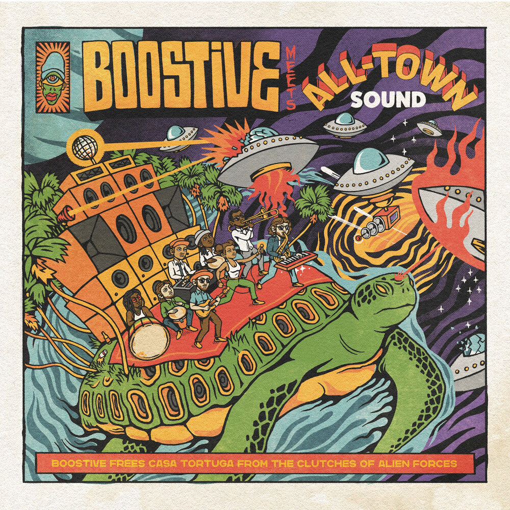 the album cover for Boostive - Sun / Another Day (Can)