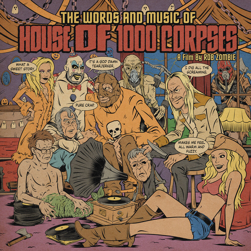 the album cover for Unknown Artist - Words & Music Of House Of 1000 Corpses (Original Soundtrack)