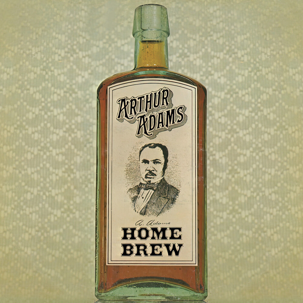 the album cover for Arthur Adams - Home Brew - Coke Bottle Green [Colored Vinyl] (Grn) [Reissue]
