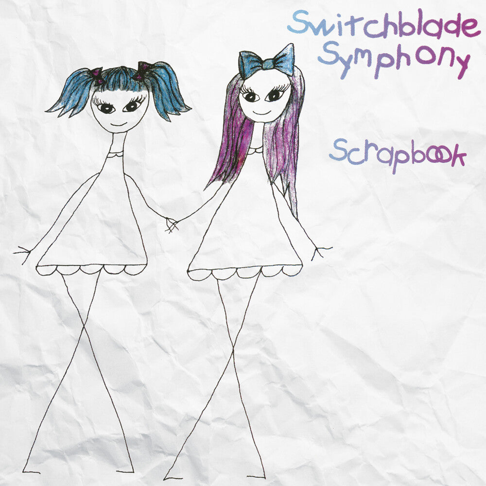 the album cover for Switchblade Symphony - Scrapbook - Pink/Purple/Black Haze (Blk) [Colored Vinyl]
