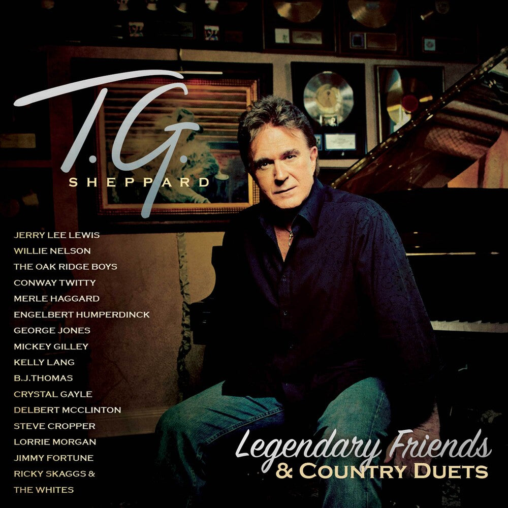the album cover for T Sheppard .G. - Legendary Friends & Country Duets