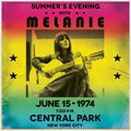the album cover for Melanie - Central Park 1974 (Post)