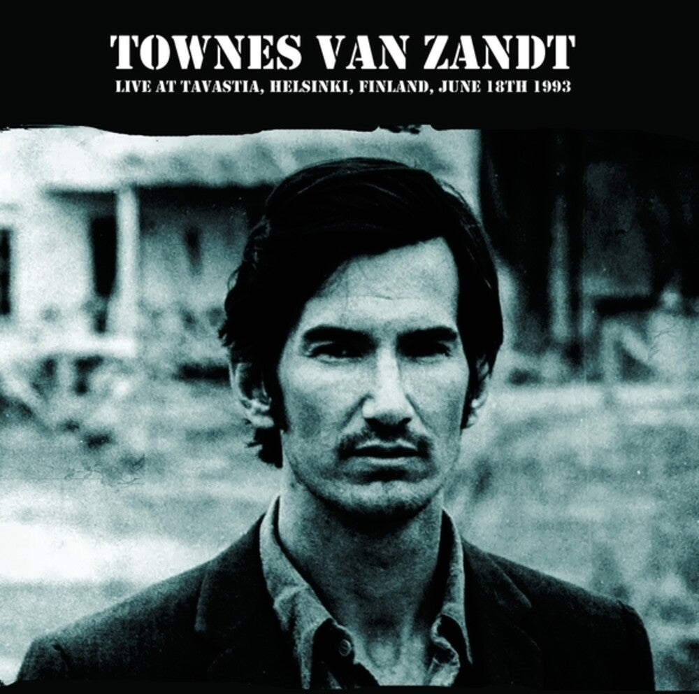 the album cover for Van Townes Zandt - Live At Tavastia / Helsinki / Finland June 18th
