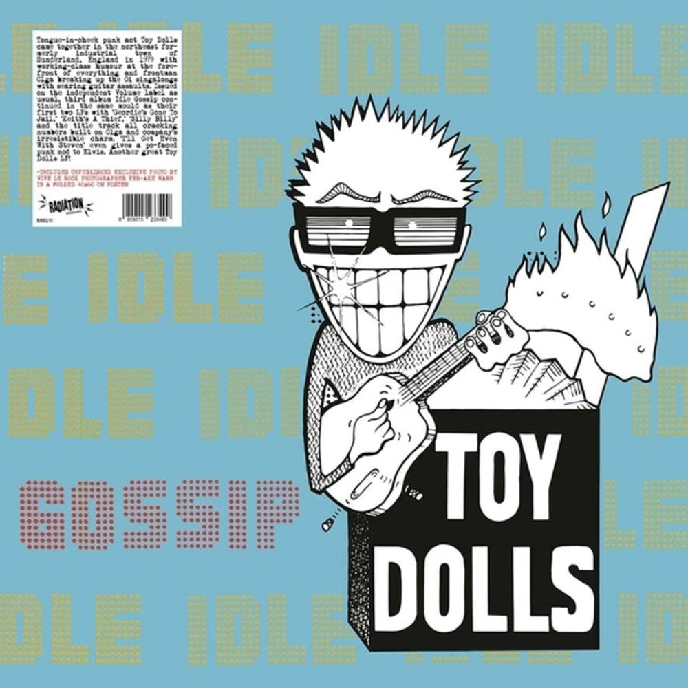 the album cover for Toy Dolls - Idle Gossip