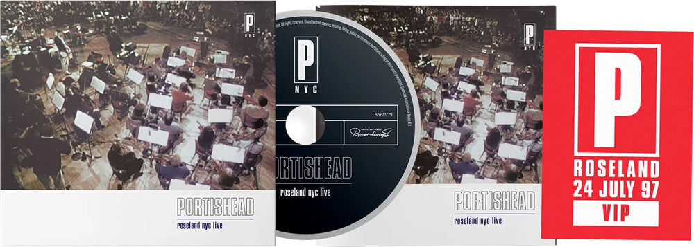 the album cover for Portishead - Roseland Nyc Live: 25th Anniversary (Uk)