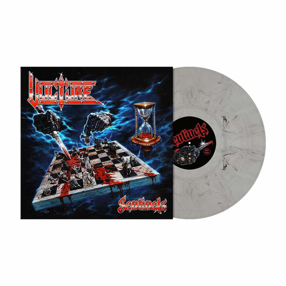 the album cover for Vulture - Sentinels (Blk) [Clear Vinyl] (Smok)