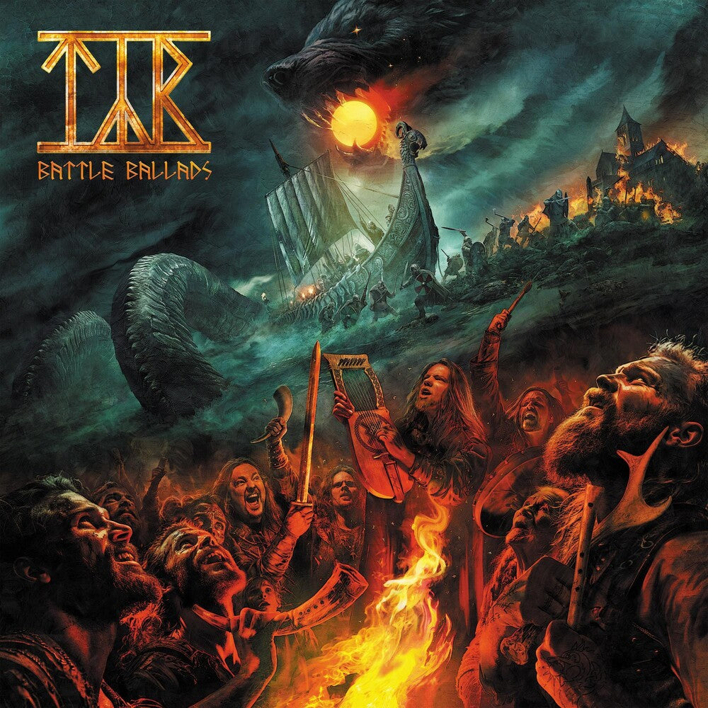 the album cover for Tyr - Battle Ballads