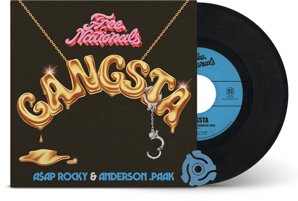 the album cover for Free Nationals - Gangsta