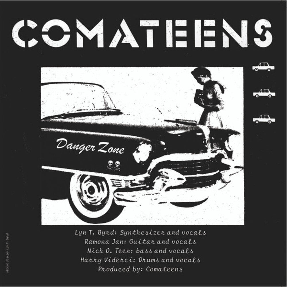 the album cover for Comateens - Danger Zone B/W Elizabeth's Lover (Frpm)